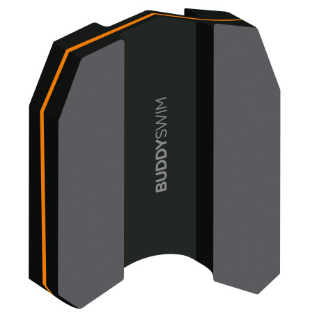 Pullkick Buddyswim Schwarz/Orange